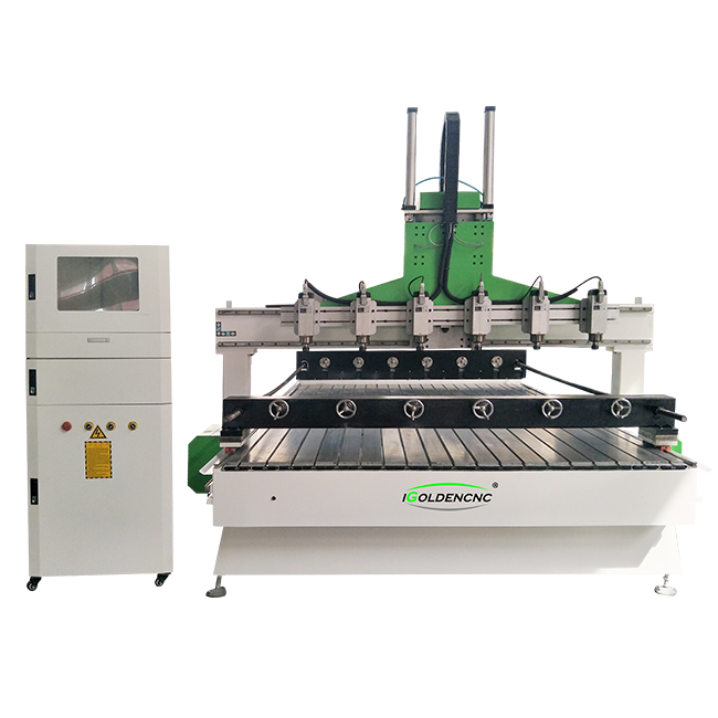 Máy bay/Bộ định tuyến CNC Multi Axis 4 đầu